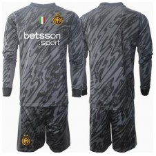 Inter Milan Keeper Tredjedraktsett Barn 2024-25 Langermet (+ korte bukser)